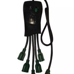 GOGREEN 5 Outlet Surge Protector Power Strip GG-50CT NIB